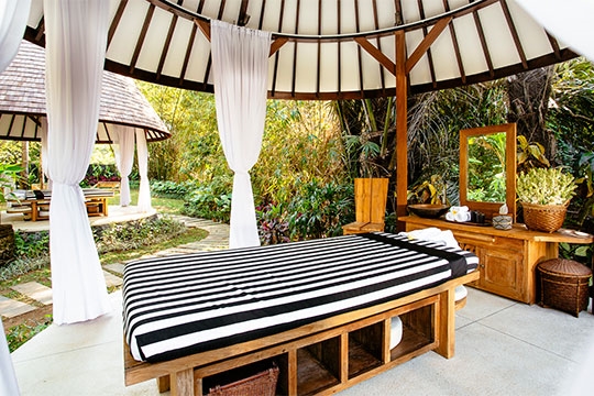 Private spa beds